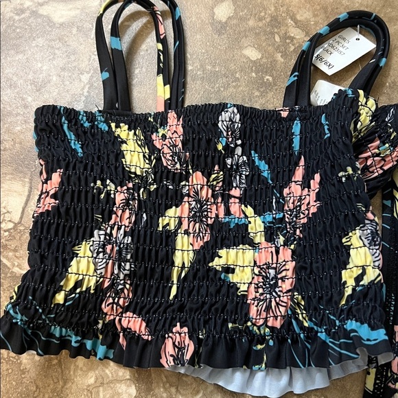 Jessica Simpson 2 piece swimsuit size 6/6X NWT - Picture 3 of 4